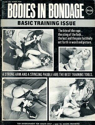 Bodies In Bondage Magazine Basic Training Issue vol.1 #4 1970's 041818lm-ep