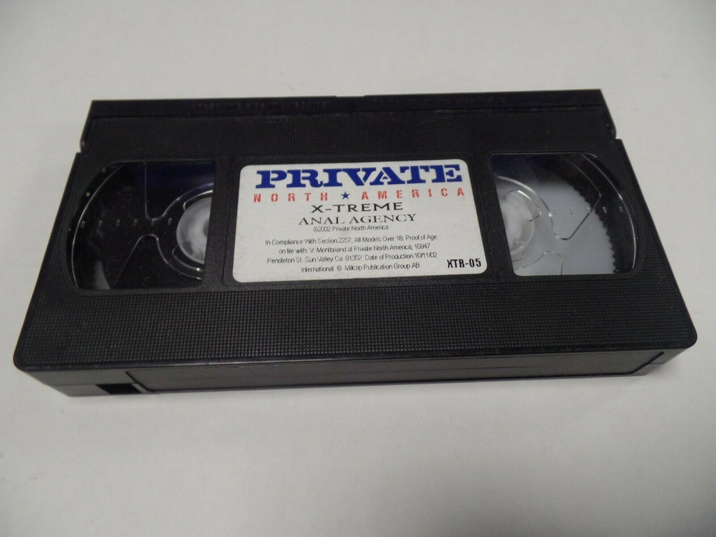Anal Agency Private North America 2002 Adult VHS 022719AMP2
