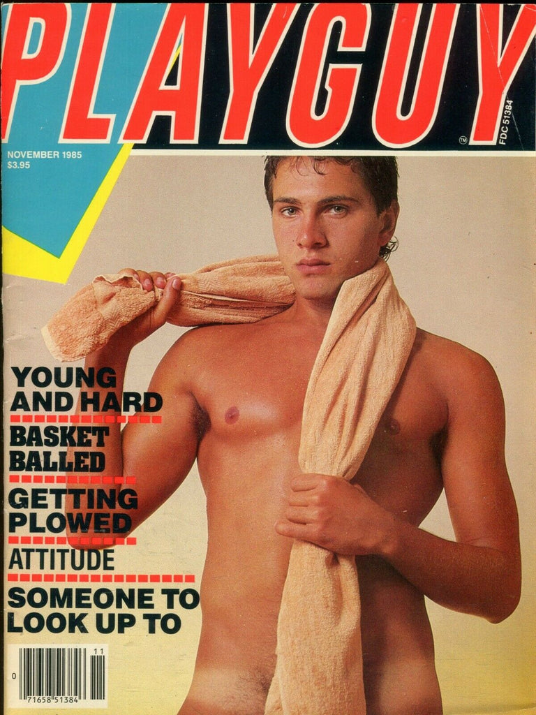 Playguy Gay Magazine Basket Balled November 1985 082419lm-ep