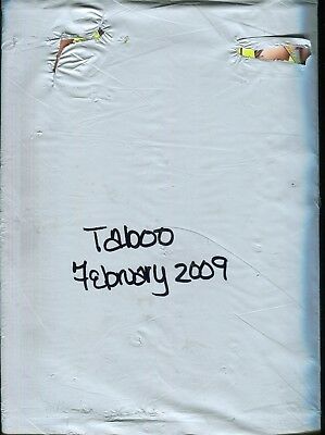 Taboo Magazine February 2009 new/sealed 102318lm-ep