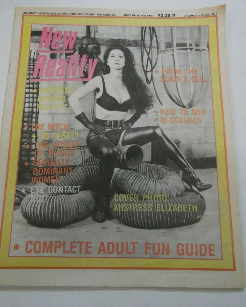 New Reality Fetish Newspaper Mistress Elizabeth vol.8 #172 013020lm-ep