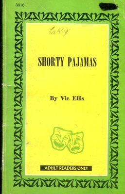 Shorty Pajamas Novel by Vic Ellis 112118lm-ep