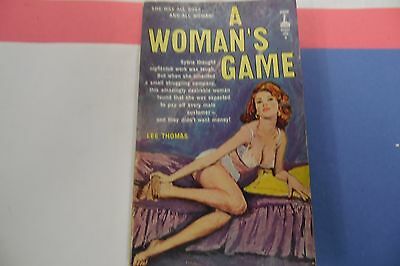 A Woman's Game Adult Novel by Lee Thomas 1962 062716lm-ep2