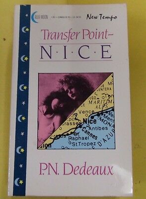 Transfer Point- Nice Adult Novel by P.N. Dedeaux 1989 Blue Moon 071613lm-epa3