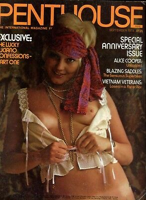 Penthouse Magazine Alice Cooper September 1974 Anniversary Issue 110717lm-ep2