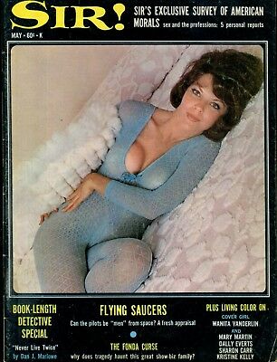 Sir! Busty Magazine Cover Girl Wanita Vanderlin May 1967 041018lm-ep3