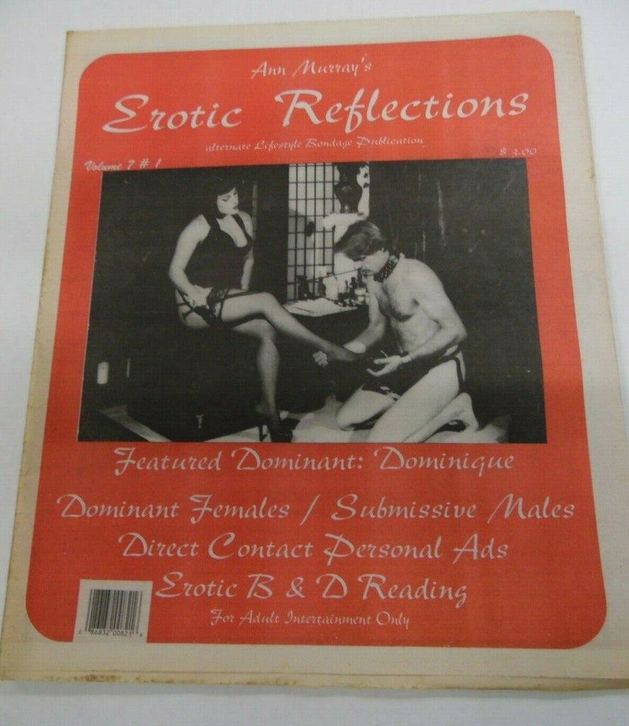 Erotic Reflections Newspaper Dominant Dominique vol.7 #1 1989 122119lm-ep2