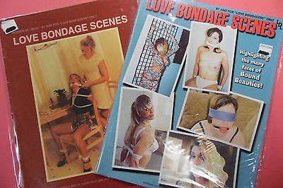 Lot Of 2 Love Bondage Scenes Magazines #28 & # 34 2000 062216lm-ep3