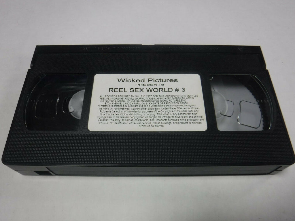 Reel Sex World #3 Wicked Adult VHS 010219AMP2
