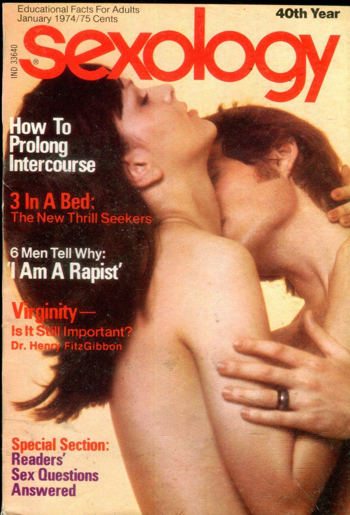 Sexology Digest 3 In A Bed: New Thrill Seekers January 1974 021019lm-ep