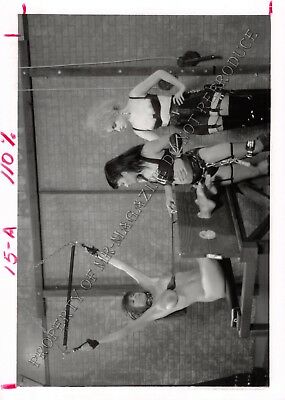 Adult Vintage B&W Photo 5x7 HOM Bondage Ashley Renee Bound & Dominated 264HK