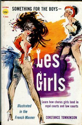 Les Girls Adult Novel by Constance Tomkinson 1956 Avon Book 042214lm-epa2