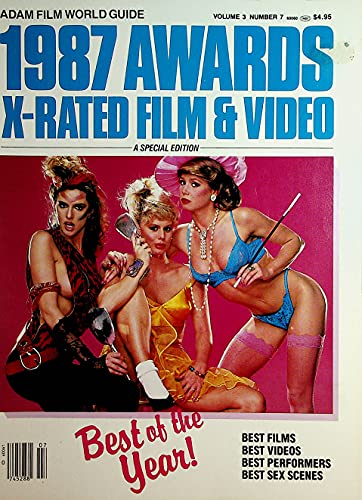 Adam Film World 1987 Awards X Rated Film & Video Magazine Vanessa Del Rio / Barbara Dare / Best Of The Year!