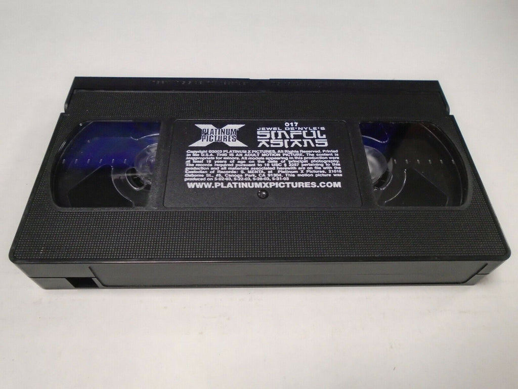Jewel De' Nyle's Sinful ASians Platinum Pictures 2003 Adult VHS 032919AMP3