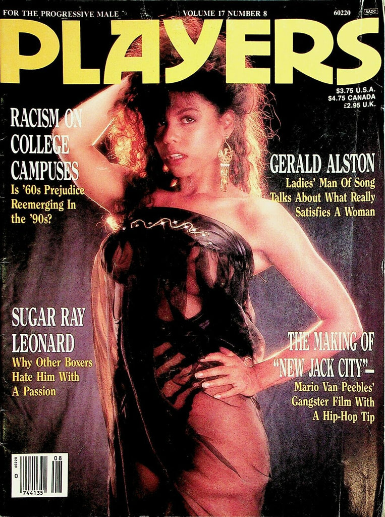 Players Magazine Tammy Hansen /Sugar Ray Leonard vol.17 #8 1991 090520lm-ep