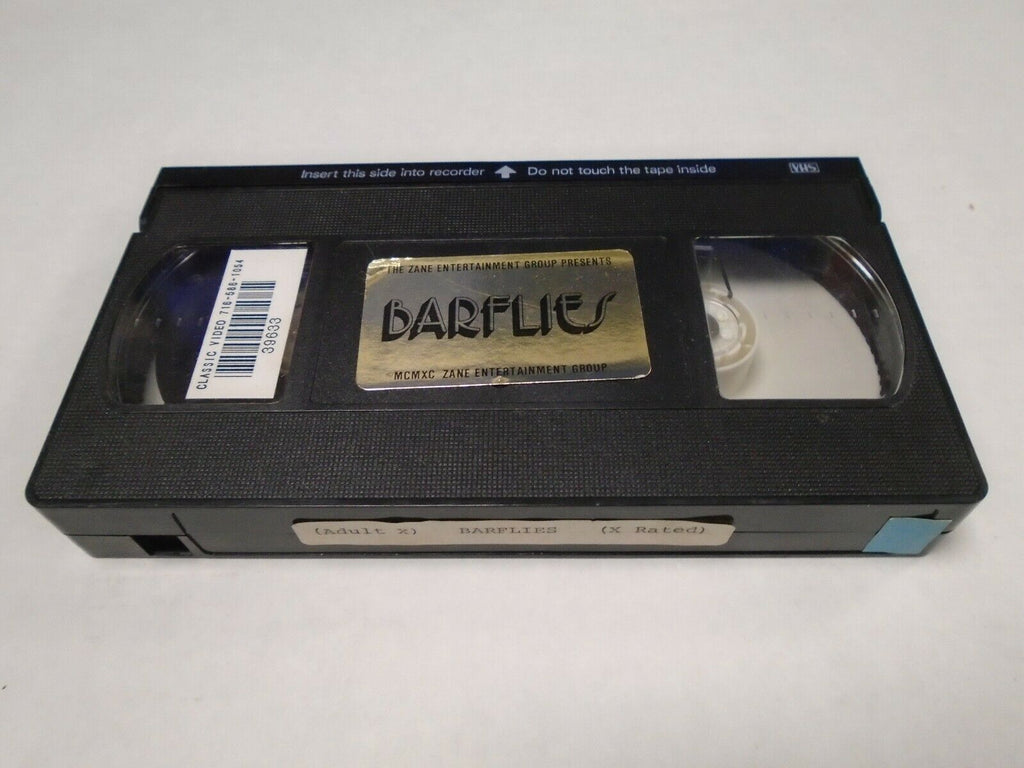 Barflies Zane Entertainment Adult VHS 021519AMP2