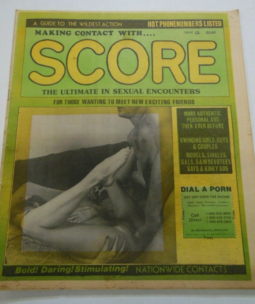 Score Contact Newspaper Ultimate Sexual Encounters #52 013020lm-ep