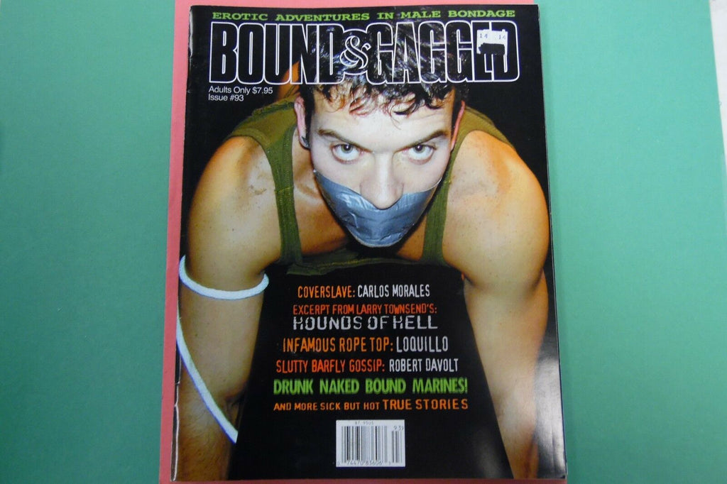 Bound & Gay Magazine Carlos Morales #93 2003 112516lm-ep