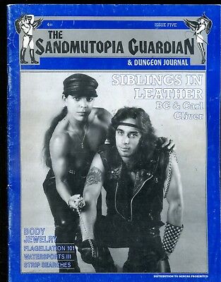 Sandmutopia Guardian Magazine BC & Carl Cliver In Leather #5 1989 042518lm-ep2