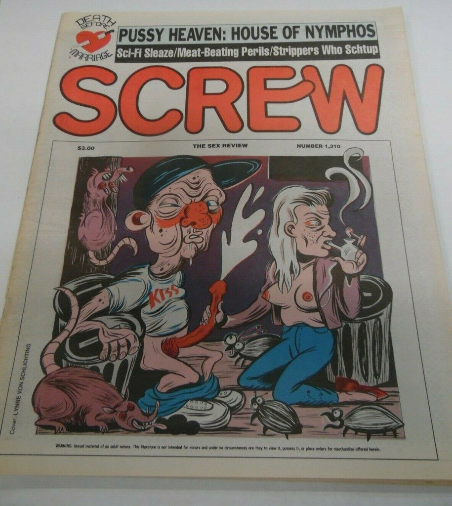 Screw Newspaper Pussy Heaven #1310 April 11, 1994 121719lm-ep2