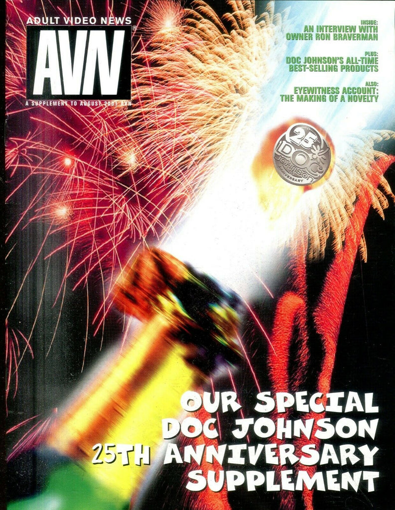 AVN Supplement Doc Johnson 25th Anniversary August 2001 040819lm-ep2