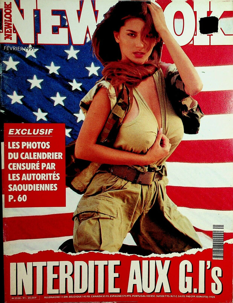 Newlook French Magazine Interdite Aux G.I.'s February 1991 012321lm-ep