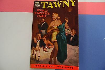 Tawny Adult Novel by Donald Henderson Clarke 1960's 062716lm-ep2