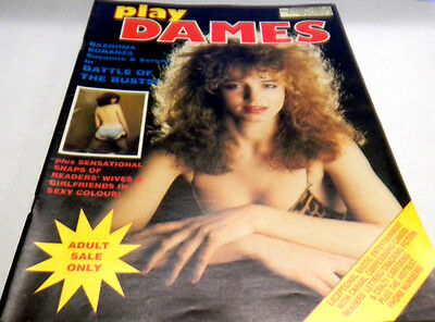 Play Dames Adult Magazine"Battle of The Busts" #107 1990 nm/cln 050613Lm-ep