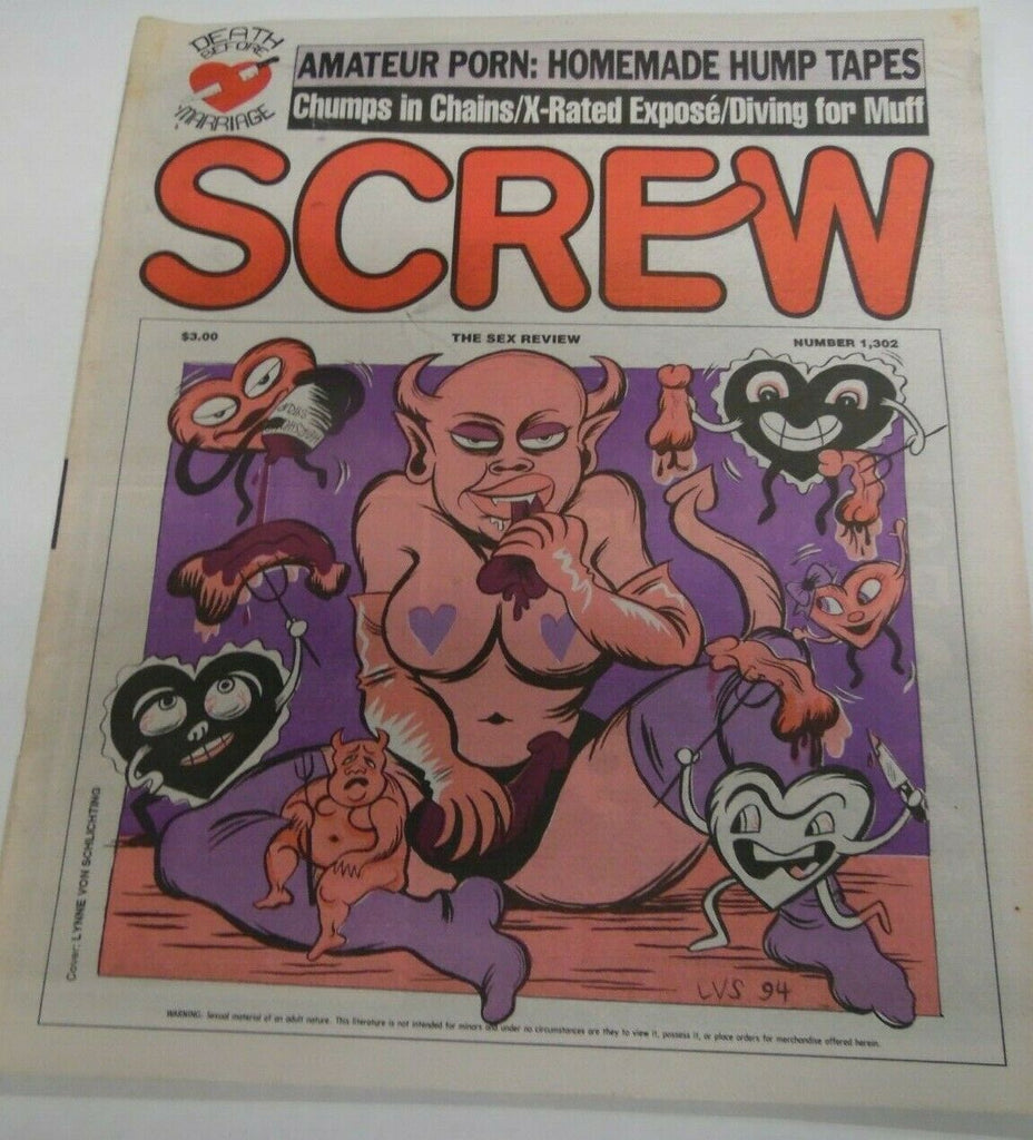 Screw Newspaper Homemade Hump Tapes #1302 February 14, 1994 121719lm-ep2