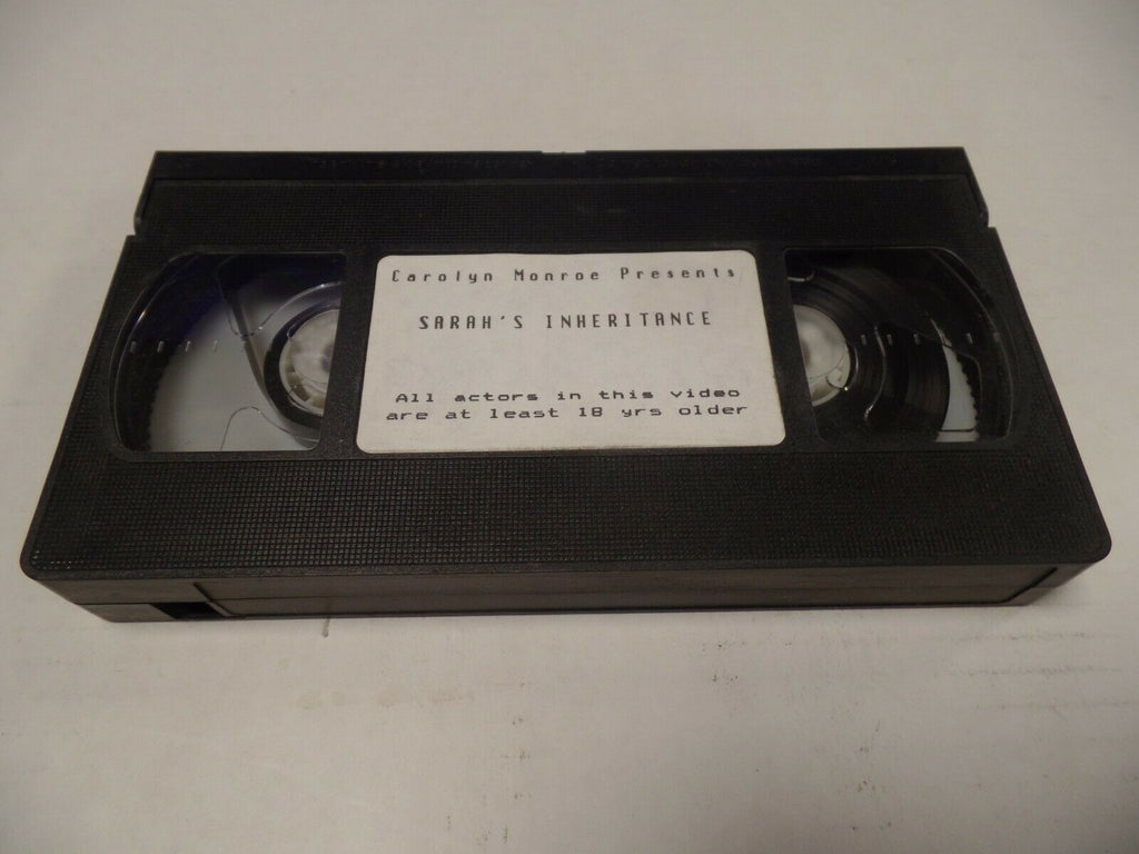 Sarah's Inheritance Carolyn Monroe Adult VHS 051719AMP2