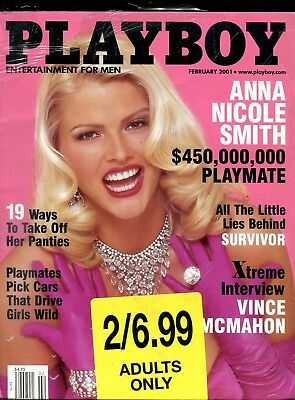 Lot Of 2 Playboy Magazines Anna Nicole February 2001/ June 2004 030818lm-ep2 - Used