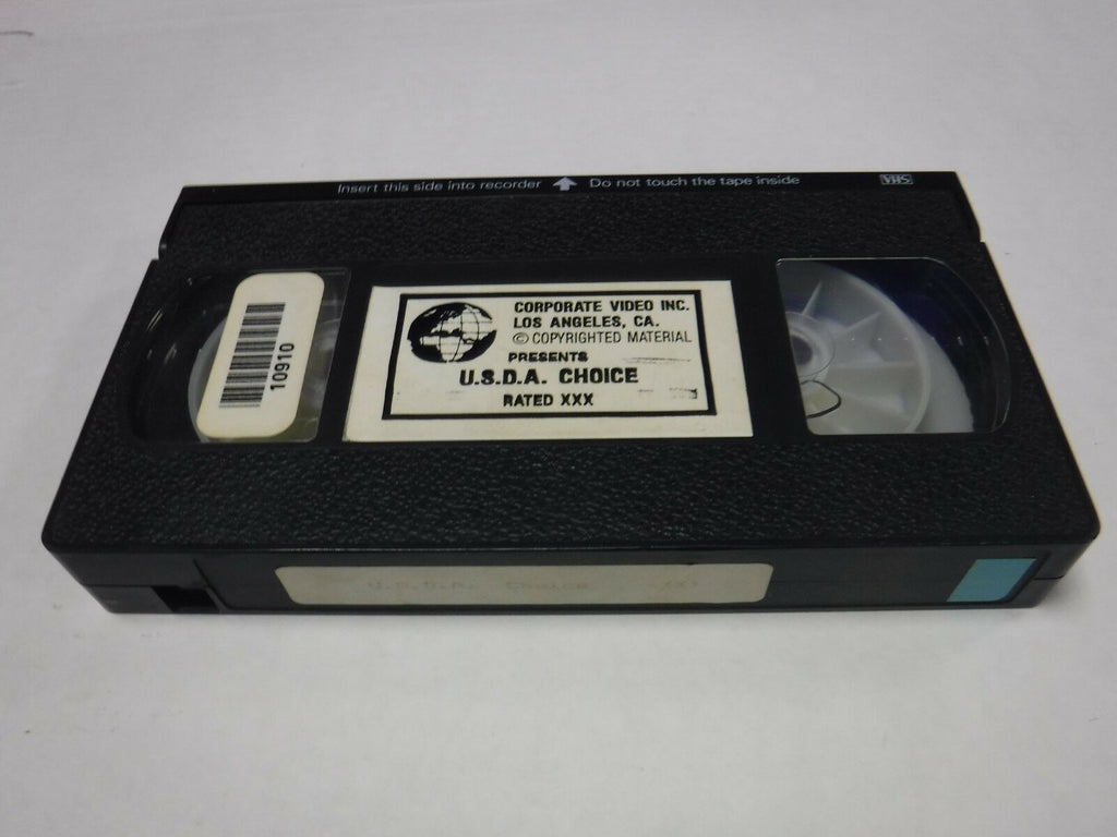 U.S.D.A. Choice Corporate Video XXX Adult VHS 123118AMP2