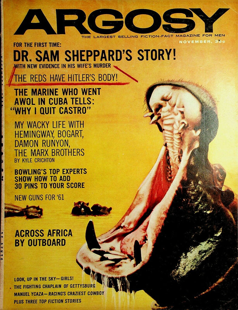 Argosy Magazine Across Africa By Outboard November 1960 080420lm-ep