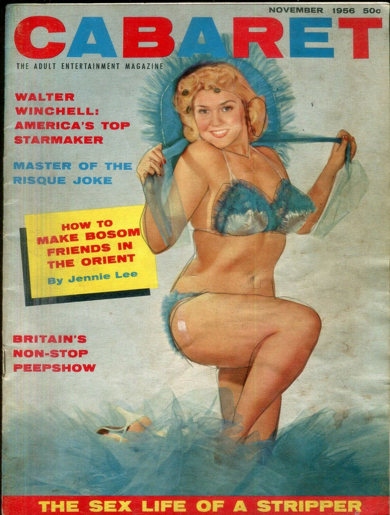 Unbranded Cabaret Magazine Jennie Lee November 1956 021319lm-ep - Used