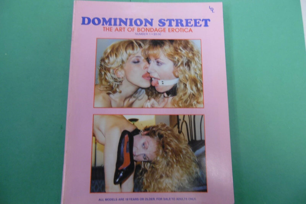 Dominion Street Magazine Art Of Bondage Erotica #1 July 1997 122816lm-ep