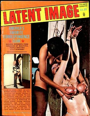 Latent Image Fetish Contact Magazine vol.4 #6 1976 by HOM 042518lm-ep