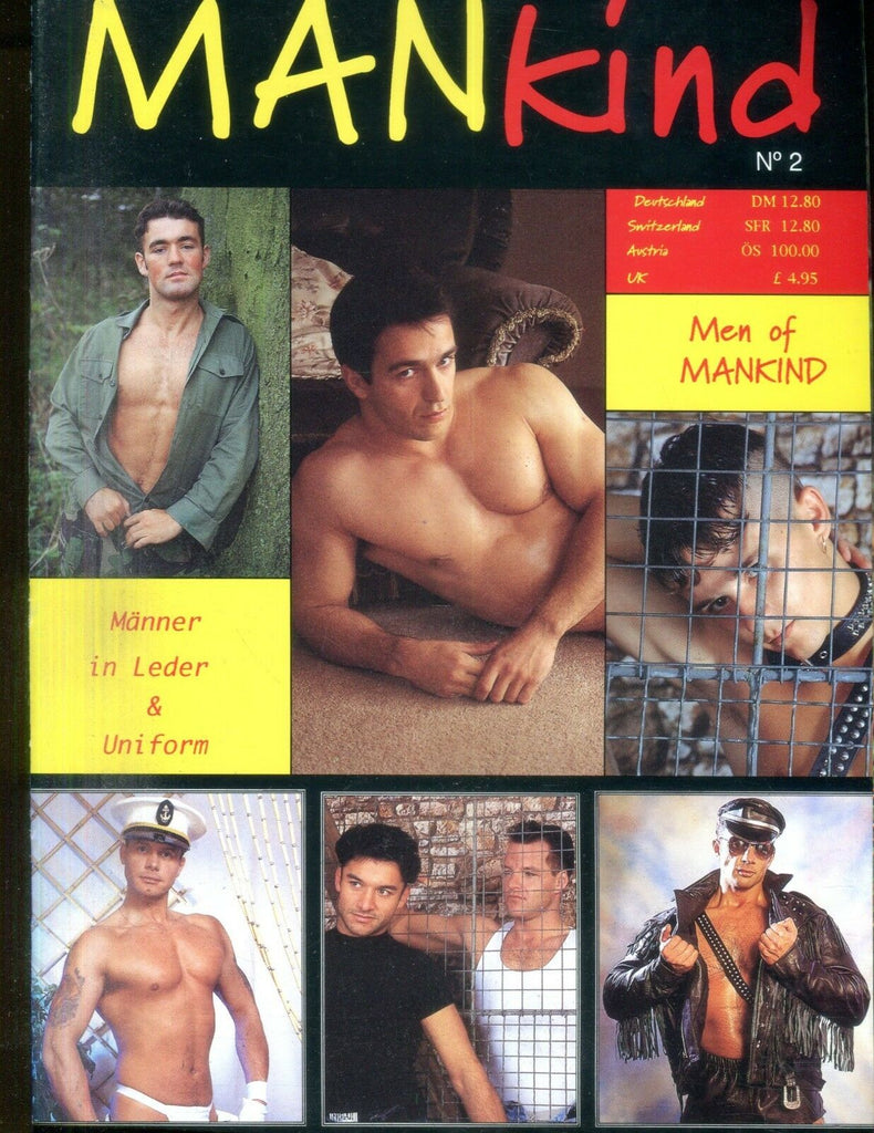 Man Kind Gay Magazine Men In Uniform #2 011519lm-ep