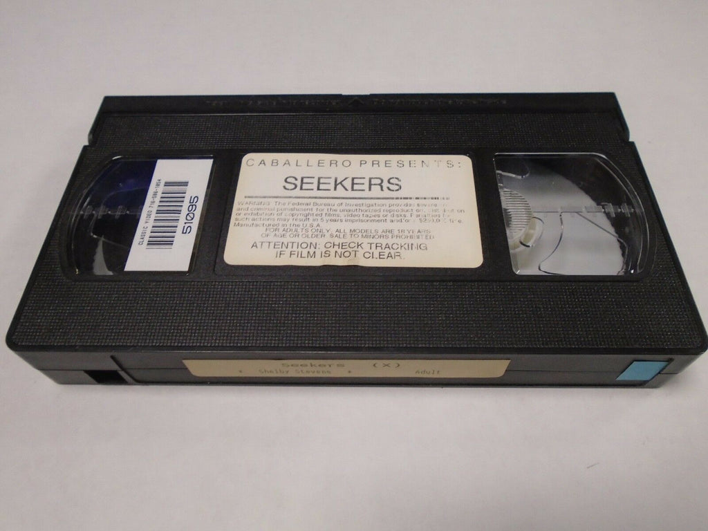 Seekers Shelby Stevens Caballero Adult VHS 020219AMP