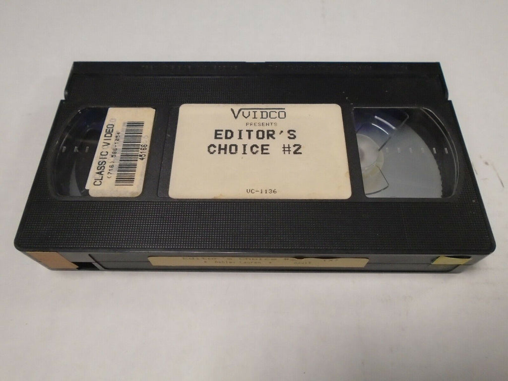 Editor's Choice #2 Ashley Lauren Vicdo Adult VHS 031219AMP2