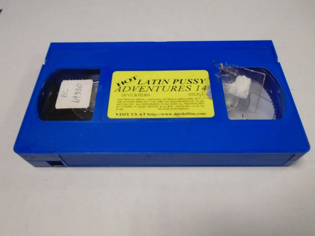 Hot Latin Pussy Adventures 14 Devil's Film 2001 Adult VHS 050119AMP2