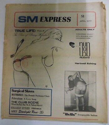 SM Express Fetish Newspaper The Pain Of Being Human April 1977 052118lm-ep2