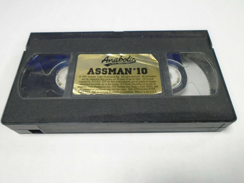 Assman #10 Anabolic VIdeo 1999 Adult VHS 031119AMP