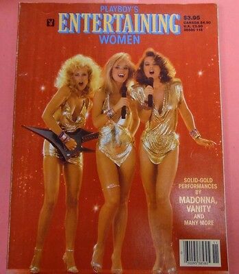 Playboy's Entertaining Women Magazine Madonna/Vanity 1985   012826lmp