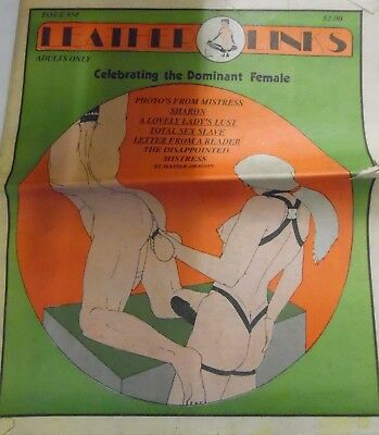 Leather Links Fetish Newspaper Mistress Sharon #54 1987 052118lm-ep2