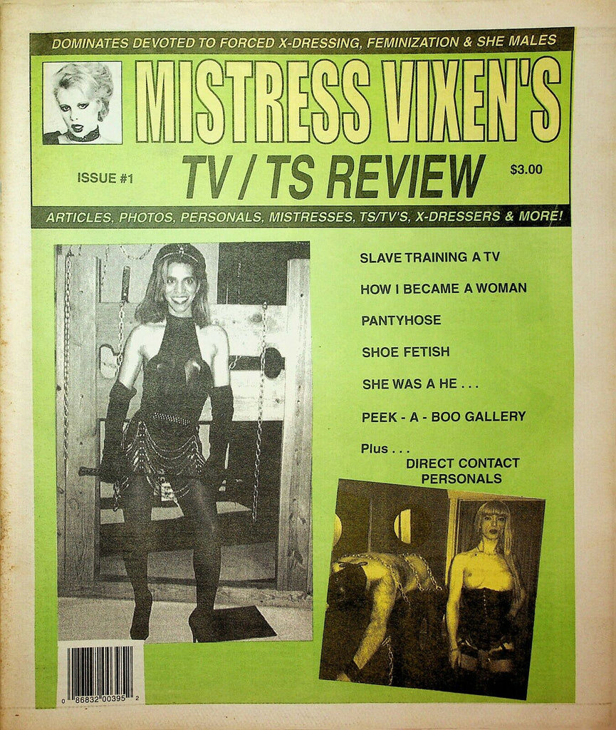 Mistress Vixen's TV / TS Review Newspaper How I Became A Women #1 030220lm-ep