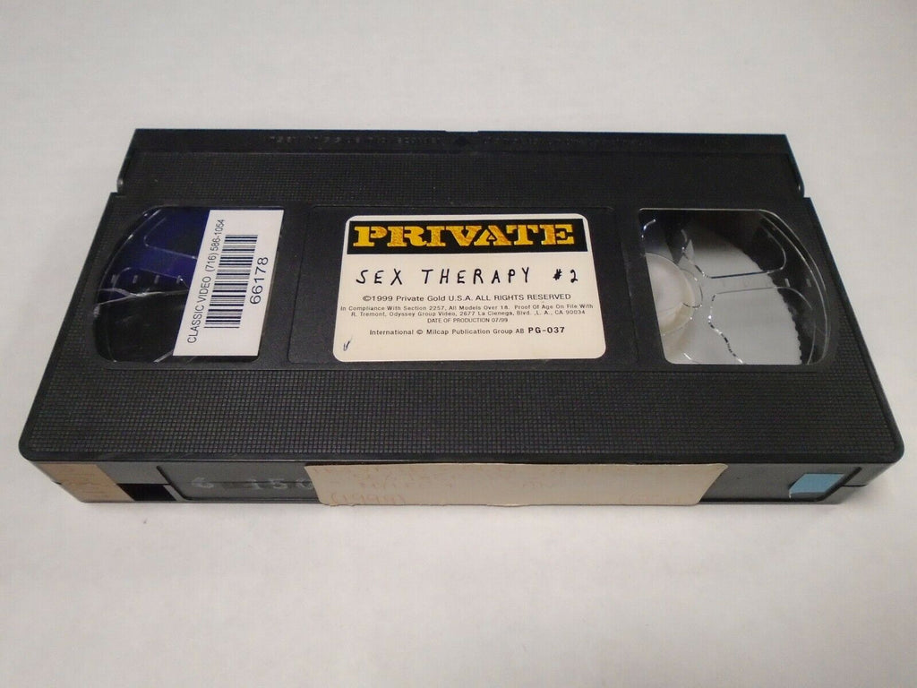 Sex Therapy #2 Private Mylee Susan 1999 120mins Adult VHS 032719AMP