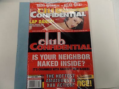 Club Confidential Adult Magazine Nicole July 2005 new/sealed 022916lm-ep