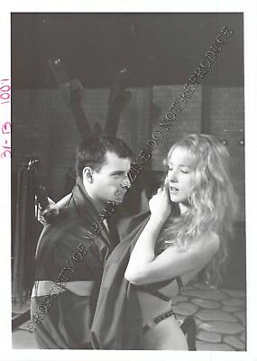 Adult Photo 1990s B&W 5x7 Bondage Man Bound & Dominated Sexy Dirty Blonde 300ye