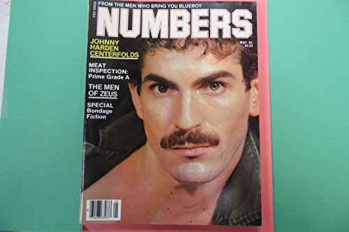 Numbers Gay Men's Magazine Johnny Harden Centerfolds May 1982