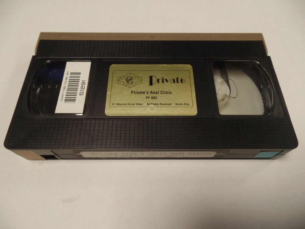 Private's Anal Clinic Thelma Adult VHS 030119AMP